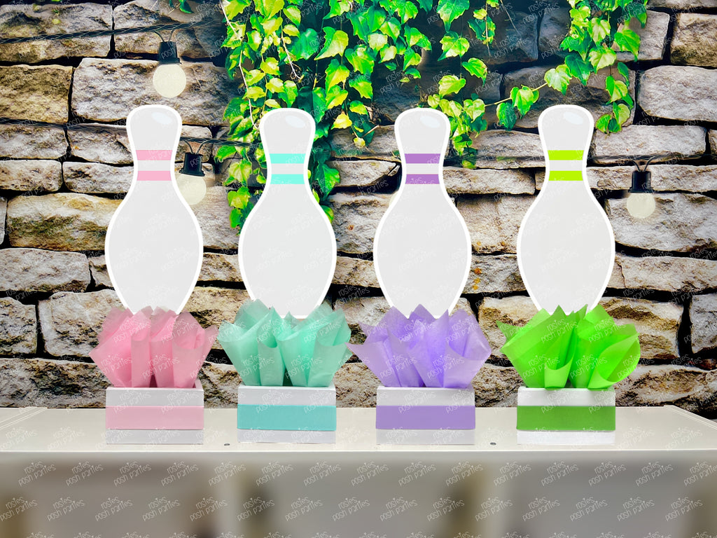 Bowling Theme | Bowling Birthday Party | Bowling Centerpiece | Strike Bowling Birthday Party | Bowling Alley Party | Decorations INDIVIDUAL