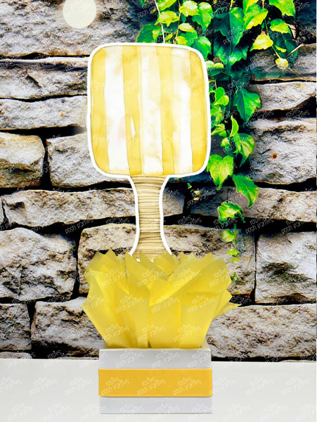 Pickleball Theme Centerpiece | Pickle Ball Birthday Party | Pickleball Party Table Centerpiece | Pickleball Sports Decoration SET OF 6