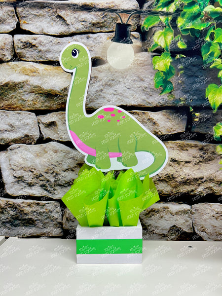 Pink Dinosaur Theme | Pink Dinosaur Baby Shower or Birthday | Dinosaur Table Centerpiece Party Decoration SET OF 4
