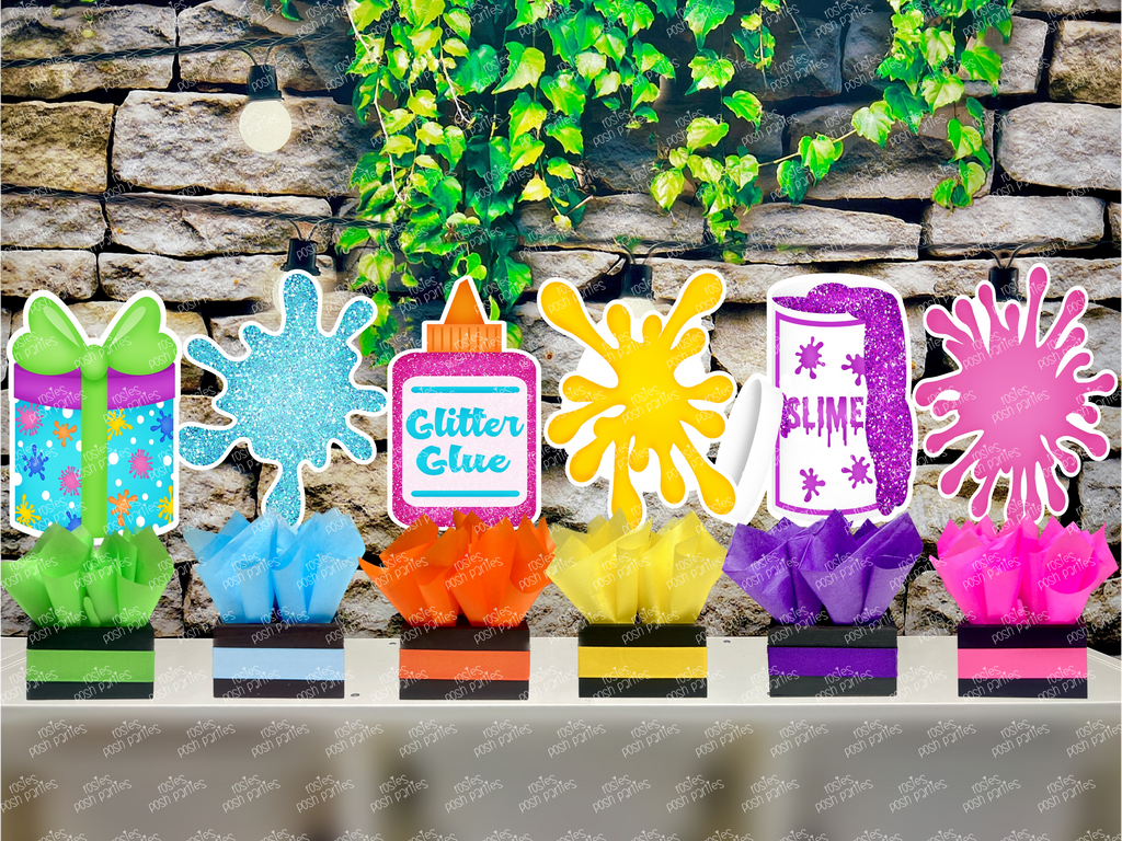 Slime Birthday Party Theme | Slime Bash | Slime Party Decor | Slime Theme | Slime Party Favors | Slime Theme Decor | Slime Party INDIVIDUAL