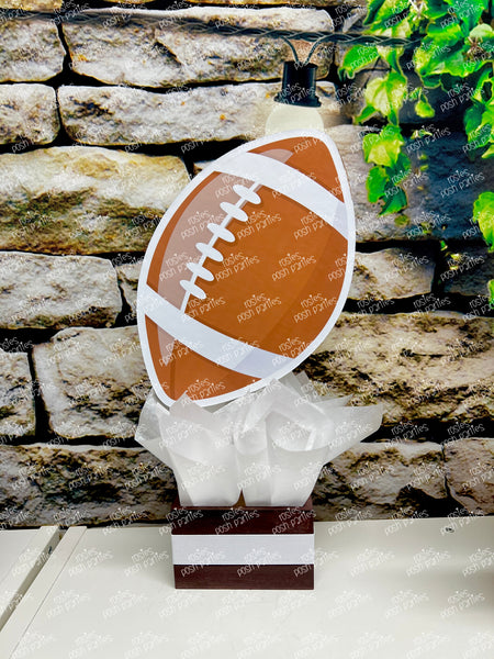 Sports Barz Mitzvah Theme | Sports Baby Shower Party Decoration | Soccer Football Baseball Basketball Table Centerpiece SET OF 4