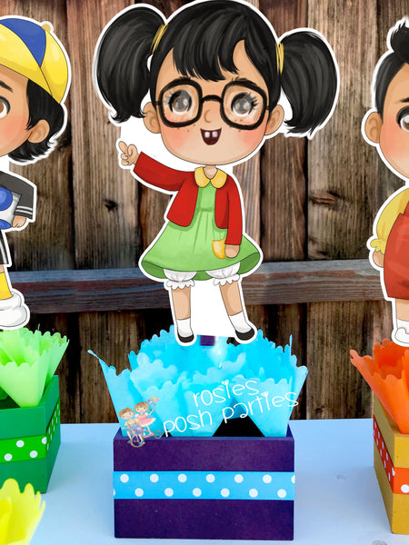 Chavo del ocho 8 birthday party theme centerpiece decoration