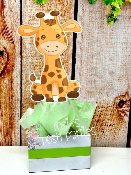 Safari Jungle Theme | Tropical Safari Baby Shower | Safari Baby Shower Centerpiece | Jungle Birthday Theme Decoration | Tropical INDIVIDUAL