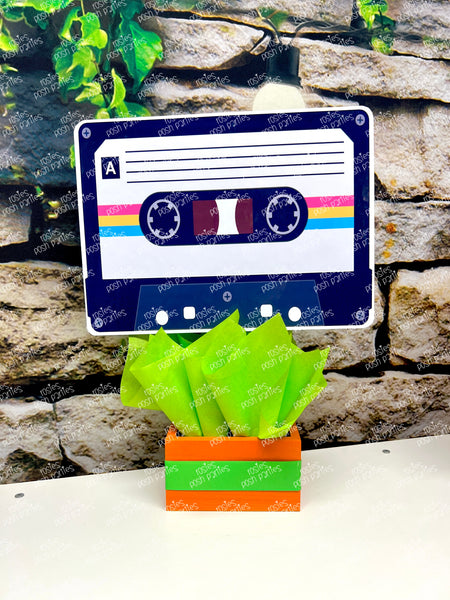 I love the 90s Theme | 90's Decades Bash | 90s Birthday Bash Party | 90s Table Centerpiece Decoration INDIVIDUAL