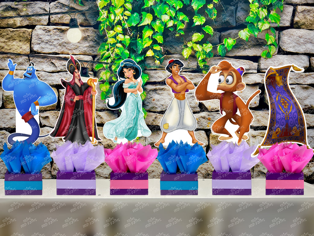 Aladdin Birthday Theme | Arabian Nights Theme | Princess Jasmine Birthday Party Theme | Princess Jasmine Genie Theme Aladdin Theme INDVIDUAL