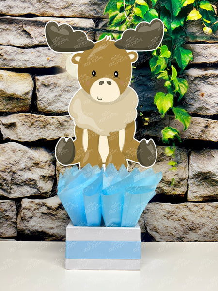Arctic Friends Birthday Theme | Winter Onederland Baby Shower | Winter Friends Party Decoration Table Centerpiece INDIVIDUAL