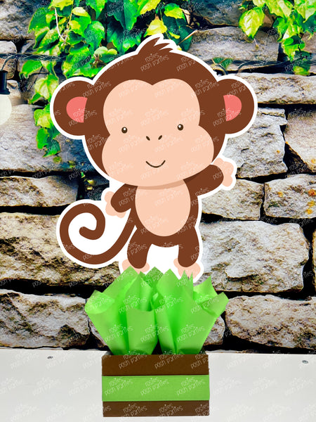 Baby Jungle Birthday Baby Shower Theme Party Decoration Table Centerpiece