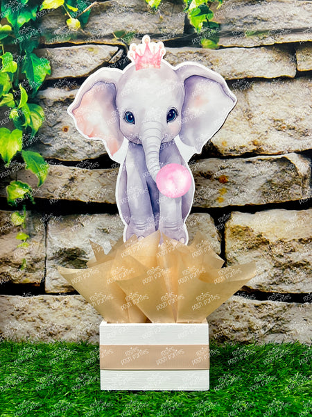 Pink Bubble Gum Safari Theme | Safari Baby Shower | Jungle Table Centerpiece Decoration | Safari Birthday Party INDIVIDUAL