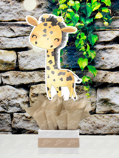 Baby Jungle Safari Birthday Baby Shower Theme Party Decoration Table Centerpiece