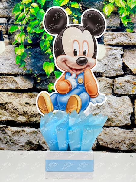 Baby Mickey & Friends Birthday or Baby Shower Theme Table Centerpiece INDIVIDUAL