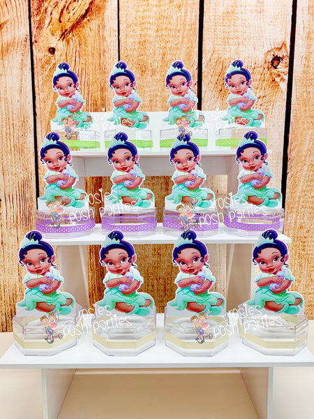 Baby Tiana Birthday Baby Shower Theme Candy Jar Favors