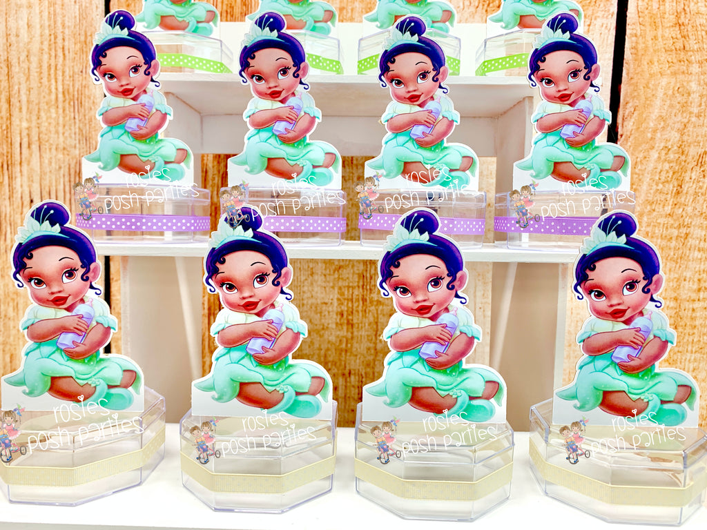 Baby Tiana Birthday Baby Shower Theme Candy Jar Favors
