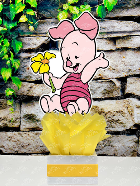 Winnie the Pooh Girl Birthday or Pink Baby Shower Theme Centerpiece Decoration INDIVIDUAL
