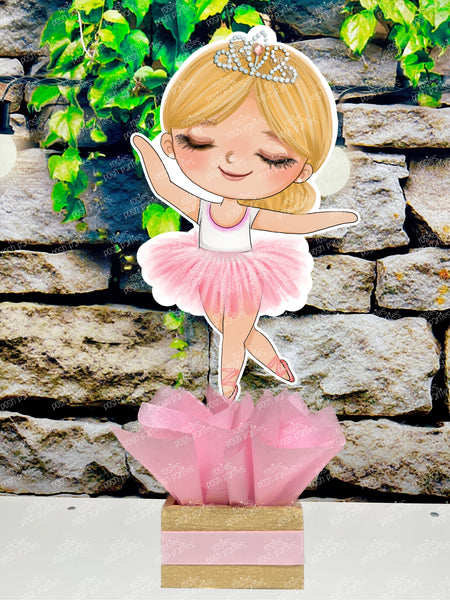 Ballerina Theme | Ballerina Baby Shower or Birthday | Table Centerpiece Party Decoration INDIVIDUAL