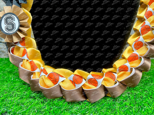 Graduation Lei | Theatre Lei | Senior Night Gift Lei | Braided Ribbon Lei | Graduation Ribbon Lei | Graduate Lei | Music Drama Lei