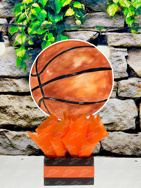 Basketball Theme | Sports Baby Shower | Sports Birthday Table Centerpiece Decoration SET OF 6