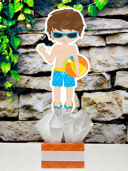 Pool Party Birthday | Summer Birthday Theme | Pool Party Centerpiece | Pool Birthday Party Centerpiece | Girl Boy Pool Party Theme INDIVIDUAL