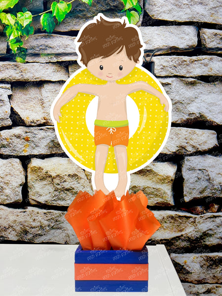 Pool Party Birthday | Summer Birthday Theme | Pool Party Centerpiece | Pool Birthday Party Centerpiece | Girl Boy Pool Party Theme INDIVIDUAL