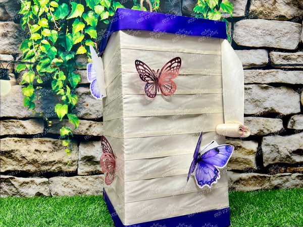 Butterfly Theme Pinata | Spinning Piñata | Candy Favor | Butterfly Birthday | Piñata Giratoria | Spinata | No stick Birthday Piñata