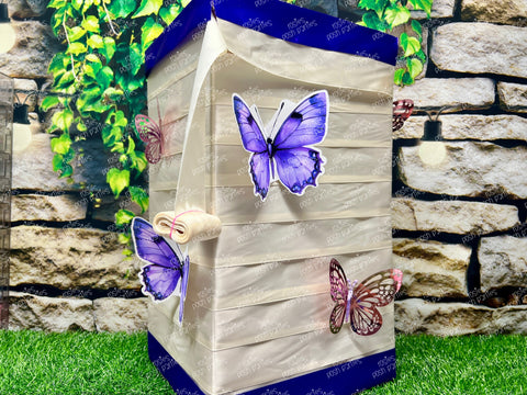 Butterfly Theme Pinata | Spinning Piñata | Candy Favor | Butterfly Birthday | Piñata Giratoria | Spinata | No stick Birthday Piñata