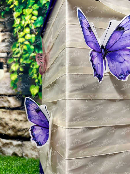 Butterfly Theme Pinata | Spinning Piñata | Candy Favor | Butterfly Birthday | Piñata Giratoria | Spinata | No stick Birthday Piñata
