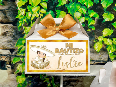 Charra Baptism | Charro Birthday Theme | Charro Mariachi Theme Bautizo Gable Favor Box | Charra Decoration | Charro Baptism Gable Box VARIETY