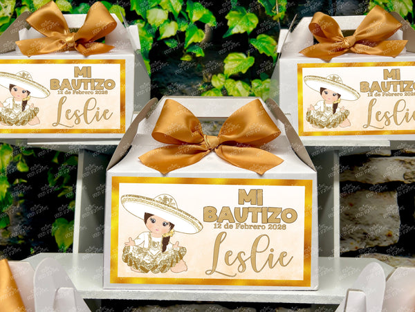 Charra Baptism | Charro Birthday Theme | Charro Mariachi Theme Bautizo Gable Favor Box | Charra Decoration | Charro Baptism Gable Box VARIETY