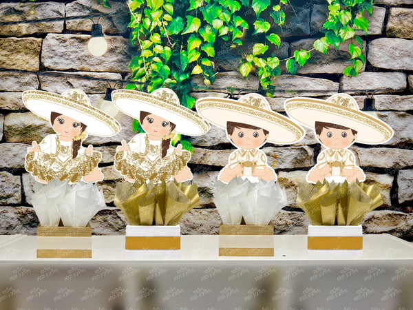 Charro Baptism | Charra Birthday Theme | Charro Mariachi Theme Bautizo Centerpiece | Charra Decoration | Charro Bautizo Party INDIVIDUAL