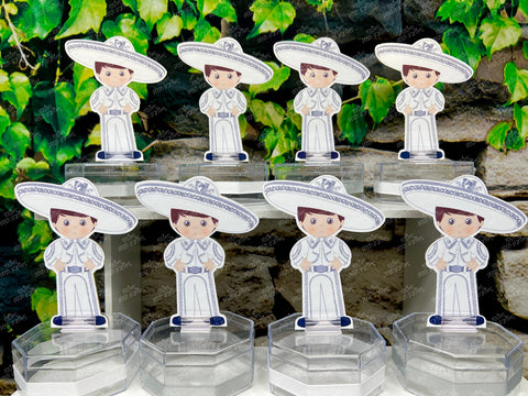 Charro Communion | Charro First Birthday | Charro Theme | Mariachi Theme Birthday Candy Jar Favor | Charro Favor | Communion Theme SET OF 12