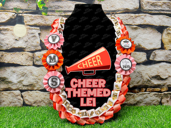 Soccer Graduation Lei | Volleyball Lei | Senior Night Gift Lei | Braided Ribbon Lei | Graduation Ribbon Lei | Graduate Lei | Sports Lei