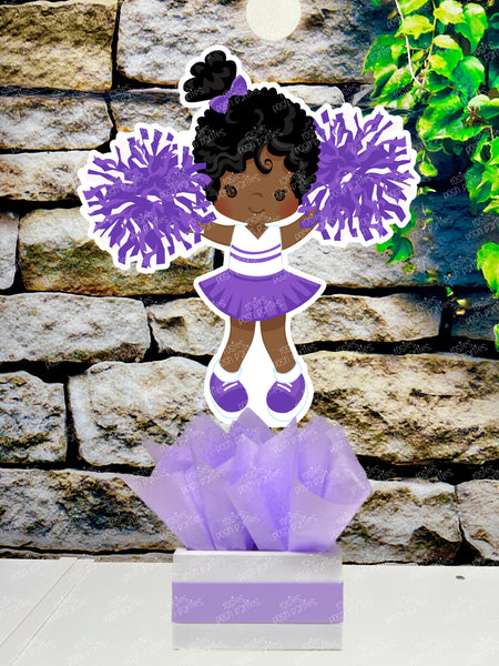 College Cheerleader | University Cheerleader Theme | High School Cheerleader Party | Cheer Party Centerpiece | Cheer Theme | Cheer INDIVIDUAL
