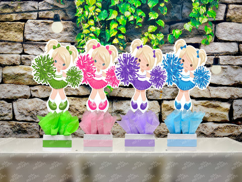 College Cheerleader | University Cheerleader Theme | High School Cheerleader Party | Cheer Party Centerpiece | Cheer Theme | Cheer INDIVIDUAL