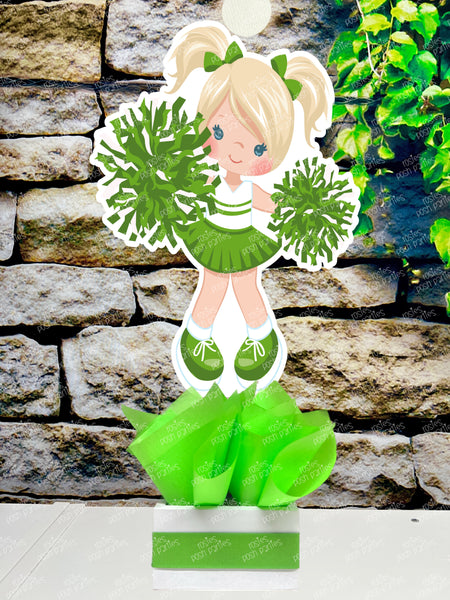 College Cheerleader | University Cheerleader Theme | High School Cheerleader Party | Cheer Party Centerpiece | Cheer Theme | Cheer INDIVIDUAL