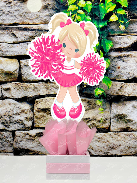 College Cheerleader | University Cheerleader Theme | High School Cheerleader Party | Cheer Party Centerpiece | Cheer Theme | Cheer INDIVIDUAL