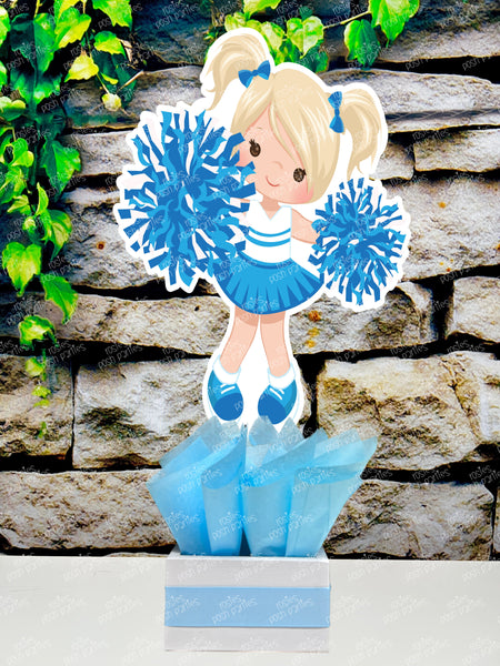 College Cheerleader | University Cheerleader Theme | High School Cheerleader Party | Cheer Party Centerpiece | Cheer Theme | Cheer INDIVIDUAL