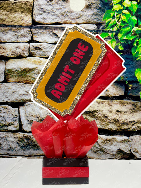 Circus Birthday Theme | Carnival Theme | Circus Party Table Decoration | Red Black Circus Baby Shower | Circus Party | Carnival SET OF 6