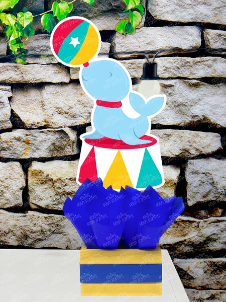 Circus Birthday Theme | Carnival Baby Shower Table Centerpiece Party Decoration SET OF 6