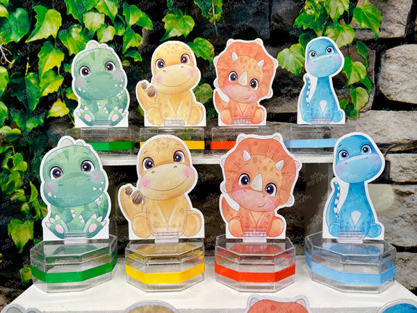 Dinosaur Birthday Theme | Dinosaur Party Candy Jar Favor | Dino Theme Favors | Hatching Soon | Candy Jar Favor Decoration SET OF 12