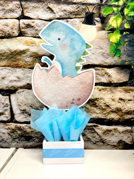 Dinosaur Theme | Dinosaur Birthday Decoration | Watercolor Dinosaur Theme Baby Shower | Centerpiece Decoration | Dinosaur Theme SET OF 5