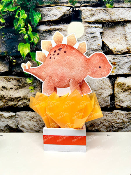 Dinosaur Theme | Dinosaur Birthday Decoration | Watercolor Dinosaur Theme Baby Shower | Centerpiece Decoration | Dinosaur Theme SET OF 5