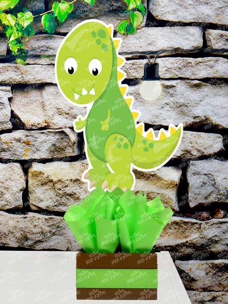 Dinosaur Theme | Dino Birthday Party | Dino-Mite Table Centerpiece Party Decoration SET OF 6