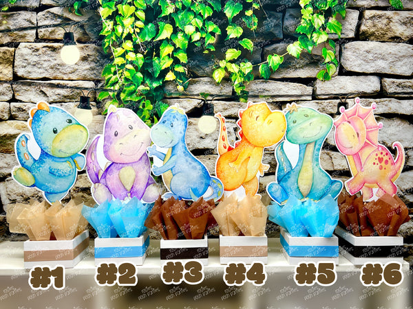 Dinosaur Theme | Boy Dinosaur Baby Shower | Hatching Soon Dinosaur Birthday Centerpiece | Boy Dinosaur Party Decor INDIVIDUAL