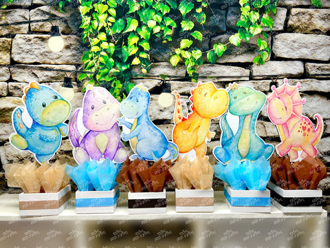 Dinosaur Theme | Boy Dinosaur Baby Shower | Hatching Soon Dinosaur Birthday Centerpiece | Boy Dinosaur Party Decor INDIVIDUAL