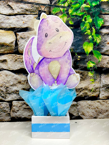 Dinosaur Theme | Boy Dinosaur Baby Shower | Hatching Soon Dinosaur Birthday Centerpiece | Boy Dinosaur Party Decor INDIVIDUAL