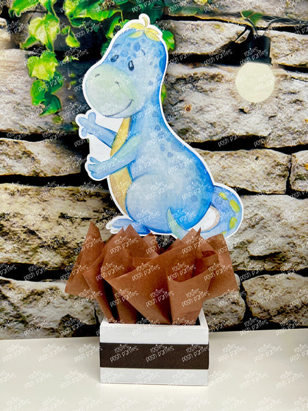 Dinosaur Theme | Boy Dinosaur Baby Shower | Hatching Soon Dinosaur Birthday Centerpiece | Boy Dinosaur Party Decor INDIVIDUAL
