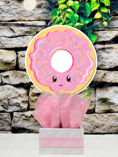 Donut Bar Party | Doughnut Birthday | Donut Baby Shower | Donut Grow Up Centerpiece | Donut Doughnut Sprinkle Donut Grow Up Theme SET OF 4