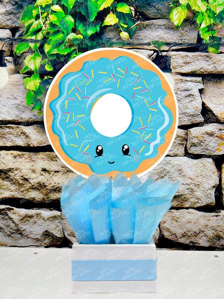 Donut Bar Party | Doughnut Birthday | Donut Baby Shower | Donut Grow Up Centerpiece | Donut Doughnut Sprinkle Donut Grow Up Theme SET OF 4