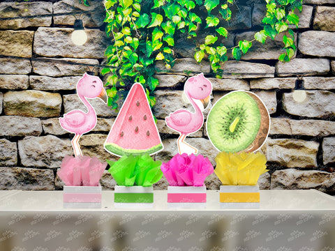 Flamingo Theme | Flamingle Bridal Shower Theme | Bride to Be Theme | Tropical Party | Pool Party | Hawaiian Luau Pool Centerpiece INDIVIDUAL