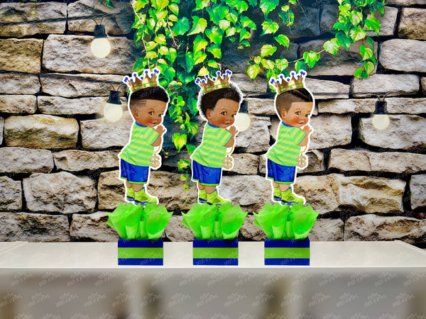 Fresh Prince Theme | Royal Baby Shower | 90s Fresh Party | Retro Prince Birthday Table Centerpiece INDIVIDUAL
