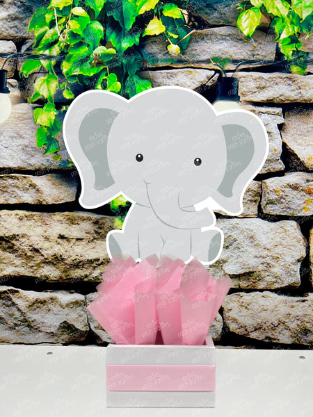 Girl Pink Jungle Baby Shower | Safari Theme Birthday Centerpiece Decoration INDIVIDUAL